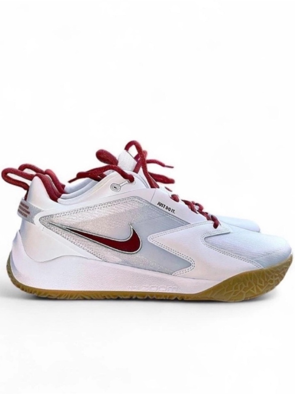 Nike HyperAce 3 White and Res Men’s SIZE 10.5